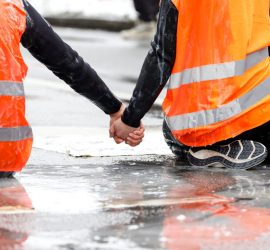 Klimaaktivisten Letzte Generation