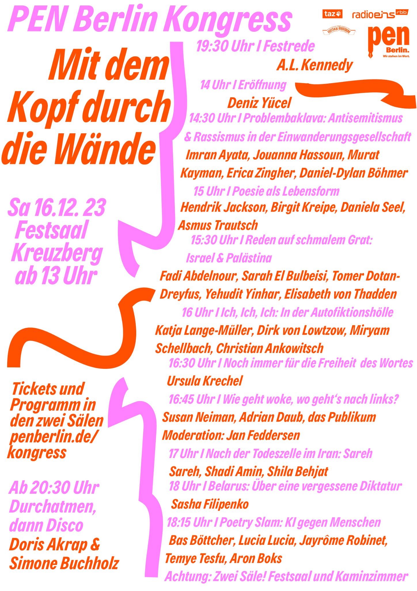 PEN Berlin Kongress 2023