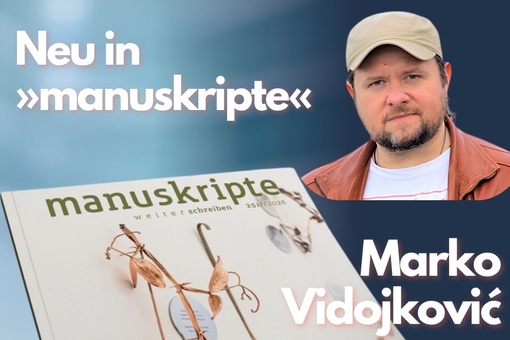 Marko Vidojković in manuskripte